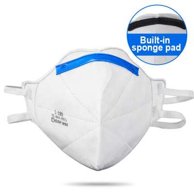 Foldable N95 Anti Mask 95% Filtraion Cotton Safety Protective Reusable Medical Face Mask Surgical Face Mask